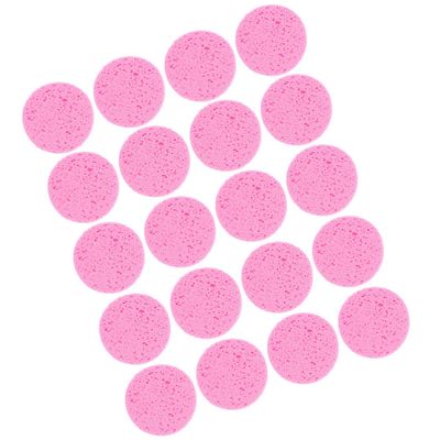 FOMIYES 20pcs Makeup Remover Pads Reusable Cleansing Sponges for Face Washing Travel-friendly Lightweight for Makeup Removal and Skin Cleansing
