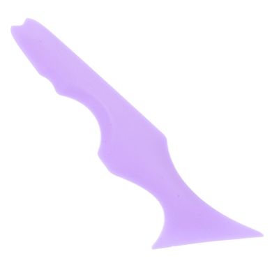 Silicone Eyeliner Aid Mascara Eyeliner Helper Tool Reusable Eye Stencil Eye Makeup Aid Tool for Women (Violet)