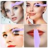 Silicone Eyeliner Aid Mascara Eyeliner Helper Tool Reusable Eye Stencil Eye Makeup Aid Tool for Women (Violet) view 3