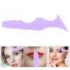 Silicone Eyeliner Aid Mascara Eyeliner Helper Tool Reusable Eye Stencil Eye Makeup Aid Tool for Women (Violet) view 4