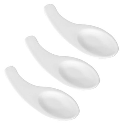 100Pcs Plastic Disposable Cosmetic Spoon Spatulas Mini Cosmetic Spatula Makeup Spatula Eye Cream Spoon Beauty Scoop Makeup Mini Cosmetic Skincare Spatula for Home Salon, 2.63 Inches, White