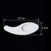 100Pcs Plastic Disposable Cosmetic Spoon Spatulas Mini Cosmetic Spatula Makeup Spatula Eye Cream Spoon Beauty Scoop Makeup Mini Cosmetic Skincare Spatula for Home Salon, 2.63 Inches, White view 3