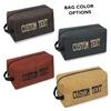 silkmilk Toiletry Bag,Customized Travel Bag with Your Own Text for Travel,Personalized Toiletry Bag Hanging Dopp Kit for Men Water Resistant Shaving Bag for Trave view 3