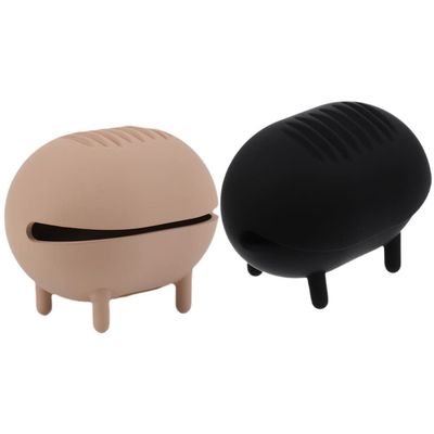 FOMIYES 2pcs Portable Powder Puff Holder for Makeup Sponge Breathable Design Keeps Beauty Tools for Travel and Home Use and Colors