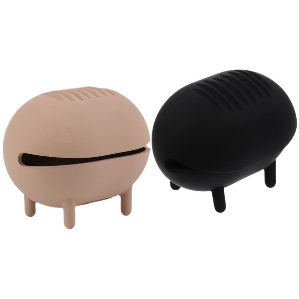 FOMIYES 2pcs Portable Powder Puff Holder for Makeup Sponge Breathable Design Keeps Beauty Tools for Travel and Home Use and Colors