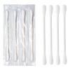 Individually Wrapped Double Round Cotton Swabs for Ear & Makeup Cleaning (400 Count) view 1