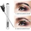 Mascara Brushes Tubes Set 70 Pieces Disposable Eyelash Brushes Replacement with 20 Pieces Empty Tubes for Eyelash Extension Lash Mascara Wand (Black Diamond) view 3