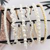 JILIYUPA 20 Pcs Pearls Trendy Headbands, White Artificial Pearl Rhinestones Hairbands Bridal Hair Hoop Party Wedding Hair Accessories for Women Girls (20Pcs-PearlC) view 2