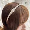 JILIYUPA 20 Pcs Pearls Trendy Headbands, White Artificial Pearl Rhinestones Hairbands Bridal Hair Hoop Party Wedding Hair Accessories for Women Girls (20Pcs-PearlC) view 4