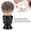 Pilipane Shaving Brush, Shaving Brush, Shaving Brush Portable Hair Shaving Brush Gum Based Shaving Brush for Shaving Cream for Home Hair Salon view 2