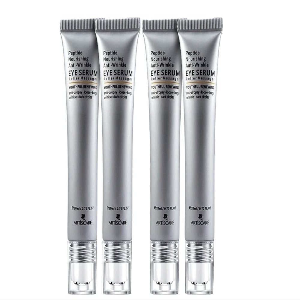 Essence Beauty,Anti Aging Serum Visibly Reduces Under-Eye Bags, Wrinkles, Dark Circles, Fine Lines & Crow's Feet Instantly - Instant Wrinkle Remover For Face (Color : 4pcs)