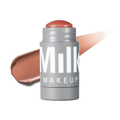 Milk Makeup Lip + Cheek Stick Buildable Cream Blush + Lip Color w/Hydrating Mango Butter + Avocado Oil for a Natural Flush Long-Lasting, Multiuse, Vegan Formula Enigma (Rosy Beige), 0.21 oz