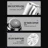 Electric Shaver for Men,Mini-Shave Portable Electric Shaver Pocket Size Portable Shaver Wet and Dry Mens USB Rechargeable Shaver Charging Easy One-Button (Grey) view 2