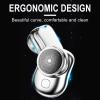 Electric Shaver for Men,Mini-Shave Portable Electric Shaver Pocket Size Portable Shaver Wet and Dry Mens USB Rechargeable Shaver Charging Easy One-Button (Black) view 4