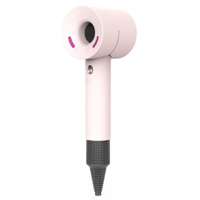 1PCS Silicone Anti-scratch Body Head Protective Cover Case Skin Hair Dryer Travel Case (Pink)
