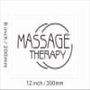 160035 Massage Therapy Beauty Salon Shop Open Home Decor Display LED Light Neon Sign (12" X 8", White) view 4