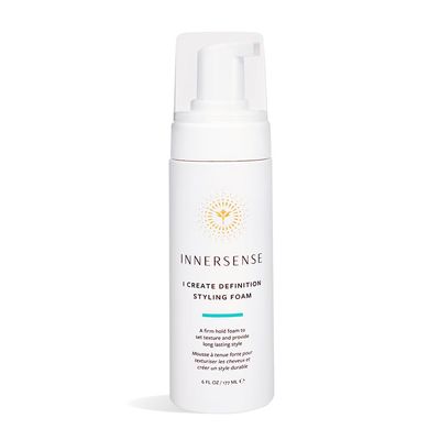 INNERSENSE Organic Beauty - Natural I Create Definition Styling Foam | Clean Haircare For Long-Lasting Curls (6 fl oz | 177 ml)