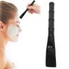 Face Mask Brush, Mud Mask Applicator Brush DIY Cosmetic Tool for Peel Mask Makeup (black rod black hair brush) view 3