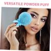 LALAFINA 2pcs Powder Puff Triangle Makeup Puff Cotton Candy s Esponjas Para Maquillaje Makeup Pads Lollipop Face Face Powder Loose Powder Handle view 3
