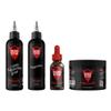 Beard Octane Total Beard Grooming Kit - Wash, Conditioner, Oil & Butter - Natural Beard Care with Jojoba (Barbershop - Shaving Cream, Lemon & Bergamot) view 1