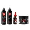 Beard Octane Total Beard Grooming Kit - Wash, Conditioner, Oil & Butter - Natural Beard Care with Jojoba (Grizzly Puncher - Teakwood, Oakmoss & Bergamot) view 1