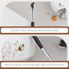 LALAFINA 3pcs Eyeliner and Brow Brush Angled Liner and Concealer Tools for Precision Application Ergonomic Handle for Comfortable Use for Makeup Enthusiasts and Beginners view 4