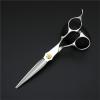 5.5 inch Hair Cutting Scissors Shears Kit, Professional Hair Scissors, Extremely Sharp Blades, Salon Razor Edge Scissor, Japanese 440C Stainless Steel, for Men Women, Haircut Scissors Hair Kit view 3