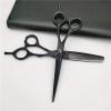 5.5 inch Hair Cutting Scissors Shears Kit, Professional Hair Scissors, Extremely Sharp Blades, Salon Razor Edge Scissor, Japanese 440C Stainless Steel. for Men Women Pets Home Salon Barber view 1