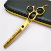 5.5 inch Hair Cutting Scissors Shears Kit, Professional Hair Scissors, Extremely Sharp Blades, Salon Razor Edge Scissor, Japanese 440C Stainless Steel, for Hair for Women Men Kids Pet view 2