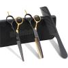 5.5 inch Hair Cutting Scissors Shears Kit, Professional Hair Scissors, Extremely Sharp Blades, Salon Razor Edge Scissor, Japanese 440C Stainless Steel, for Hair for Women Men Kids view 1