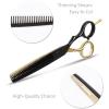5.5 inch Hair Cutting Scissors Shears Kit, Professional Hair Scissors, Extremely Sharp Blades, Salon Razor Edge Scissor, Japanese 440C Stainless Steel, for Hair for Women Men Kids view 2