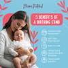 Mama Natural Wooden Labor Comb  Essential Birth & Delivery Support | Ergonomic Wood Comb for Pregnancy, Contractions & Acupressure Relief view 2