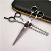 5.5 inch Hair Cutting Scissors Shears Kit, Professional Hair Scissors, Extremely Sharp Blades, Salon Razor Edge Scissor, Japanese 440C Stainless Steel, for Men Women Home Salon Cutting Kit view 1