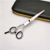5.5 inch Hair Cutting Scissors Shears Kit, Professional Hair Scissors, Extremely Sharp Blades, Salon Razor Edge Scissor, Japanese 440C Stainless Steel, for Men Women Home Salon Cutting Kit view 4