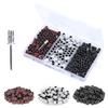 ANBEISTEE Sanding Bands Nail Drill Bits 210Pcs Grits Electric File Nail Sanders #80#120#180, 3/32" Mandrel Bit, for Nail Drill Bits for Acrylic Nails, Manicures, and Pedicures Tools view 1