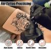 YONGDA Tattoo Skin Practice and Transfer Paper Kit - 10pcs Fake Skin & 20pcs Thermal Stencil Paper Professional Tattoo Supplies for Beginners/Artists, Realistic Skin Texture & High Transfer Efficiency view 4