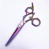 5.5 inch Hair Cutting Scissors Shears Kit, Professional Hair Scissors, Extremely Sharp Blades, Salon Razor Edge Scissor, Japanese 440C Stainless Steel, for Barber, Salon, Men, Women, Kids,Pets view 3