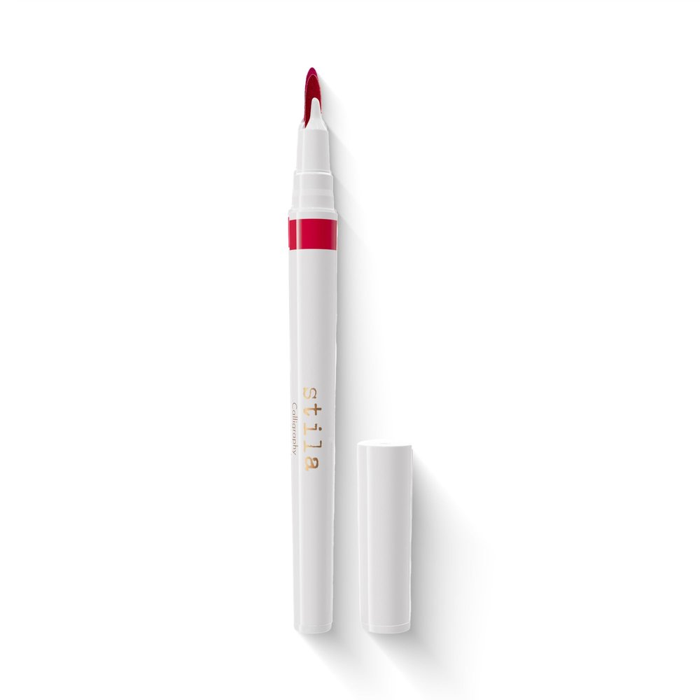 stila Calligraphy Lip Stain | Long-Lasting Tint, Moisturizing, Transfer-Proof, Lightweight, Sheer Buildable Color, Fades to a Natural Wash of Color | Michelle, 22 Fl. Oz.