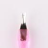 3 pack of Cuticle Cutter,Stainless Steel Cuticle Trimmer Remover Pusher Dead Skin Callus Removal Fork (Pink) view 3