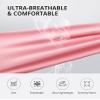 AIRSEE Premium UPF 50+ UV Protection Gloves for Gel Manicures - Fingerless Design for Professional Solon & Home Use, Anti UVA/UVB, Breathable Cool Tech Gloves for UV Lamp & Sun Protection (Pink) view 3