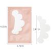 myaokue-up 50 Pairs Eye Gel Pads, Lint Free Under Eye Patches for Eyelash Extensions, Premium Eye Mask Beauty Tool Kit (Pink) view 2