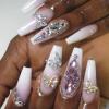 Juome Nail Charms, 40 Pcs Butterfly Nail Charms 3D Butterflies Shape Charms for Nails Gems, Nail Art Decorations Supplies (20Pcs Gold, 20Pcs Silver) view 2