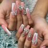 Juome Nail Charms, 40 Pcs Butterfly Nail Charms 3D Butterflies Shape Charms for Nails Gems, Nail Art Decorations Supplies (20Pcs Gold, 20Pcs Silver) view 3