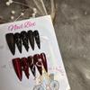XAHA Beauty Nails Vietnamese Handmade Press On Nail Short/Medium/Long Length Almond/Stiletto/Coffin/Square/Oval Fake Nails 3D Design Art Charms Cute with Storage Box 10 Pcs (#8) view 1