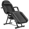 Artist hand Facial Tattoo Chair Massage Bed Salon Lash Chair for Eyelash Extensions Tattoo Table Salon Chair with Trays (Black 1) view 1