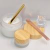 3 Pieces Alloy Makeup Spatula Eye Cream Spoon Beauty Scoop Mini Spoon Makeup Beauty Spoons Mini Cosmetic Skincare Spatula for Cream Lotions, 3.54 x 0.43 inches, Rose-Gold view 3