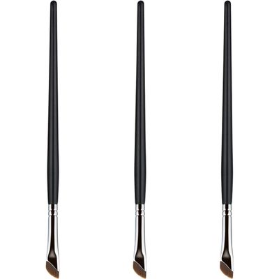 3pcs Fine Angled Eyeliner Brush, Slanted Flat Eyeliner Eye Concealer Eyebrow Makeup Tools