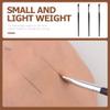 3pcs Fine Angled Eyeliner Brush, Slanted Flat Eyeliner Eye Concealer Eyebrow Makeup Tools view 2