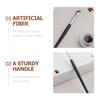 3pcs Fine Angled Eyeliner Brush, Slanted Flat Eyeliner Eye Concealer Eyebrow Makeup Tools view 3