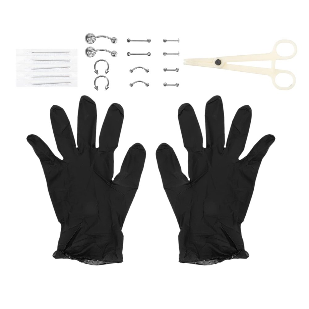 1 Set Body Jewelry Body Kit Body Ring Beauty Kit Body Jewelries Ear Kit Kit Septum Kit Body Jewelries